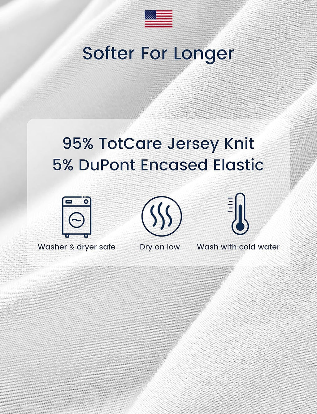 TotAha Crib Sheets - Premium Soft Jersey Knit Baby Sheets | Extra Deep Pocket 28x52x9, 2 Pack (Sea Animal)