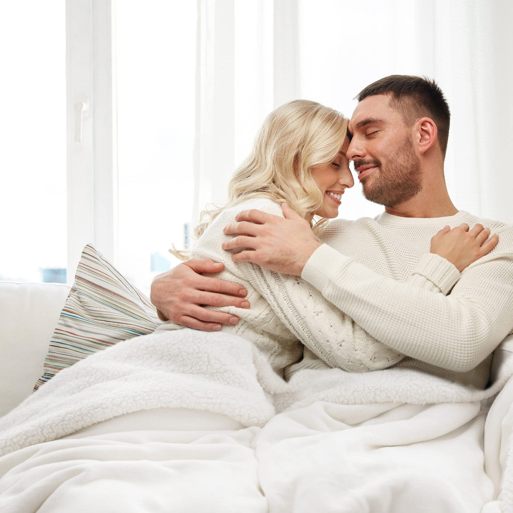 Bedsure GentleSoft Sherpa Fleece Throw Blanket for Couch, Non-Heated, Thick and Warm Throw for Women and Men, Soft Fuzzy Plush Blanket for Winter, Burnt Orange, 50x60 Inches