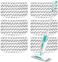 Shark 6-Pack Steam Mop Replacement Pads - Washable Microfiber Cleaner Pads for S1000 Series