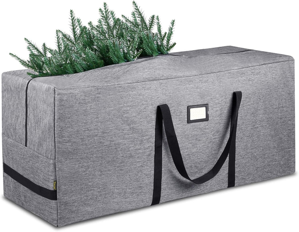 BALEINE Christmas Tree Storage Bag - 7.5FT with Wrapping Paper Organizer | Durable & Spacious