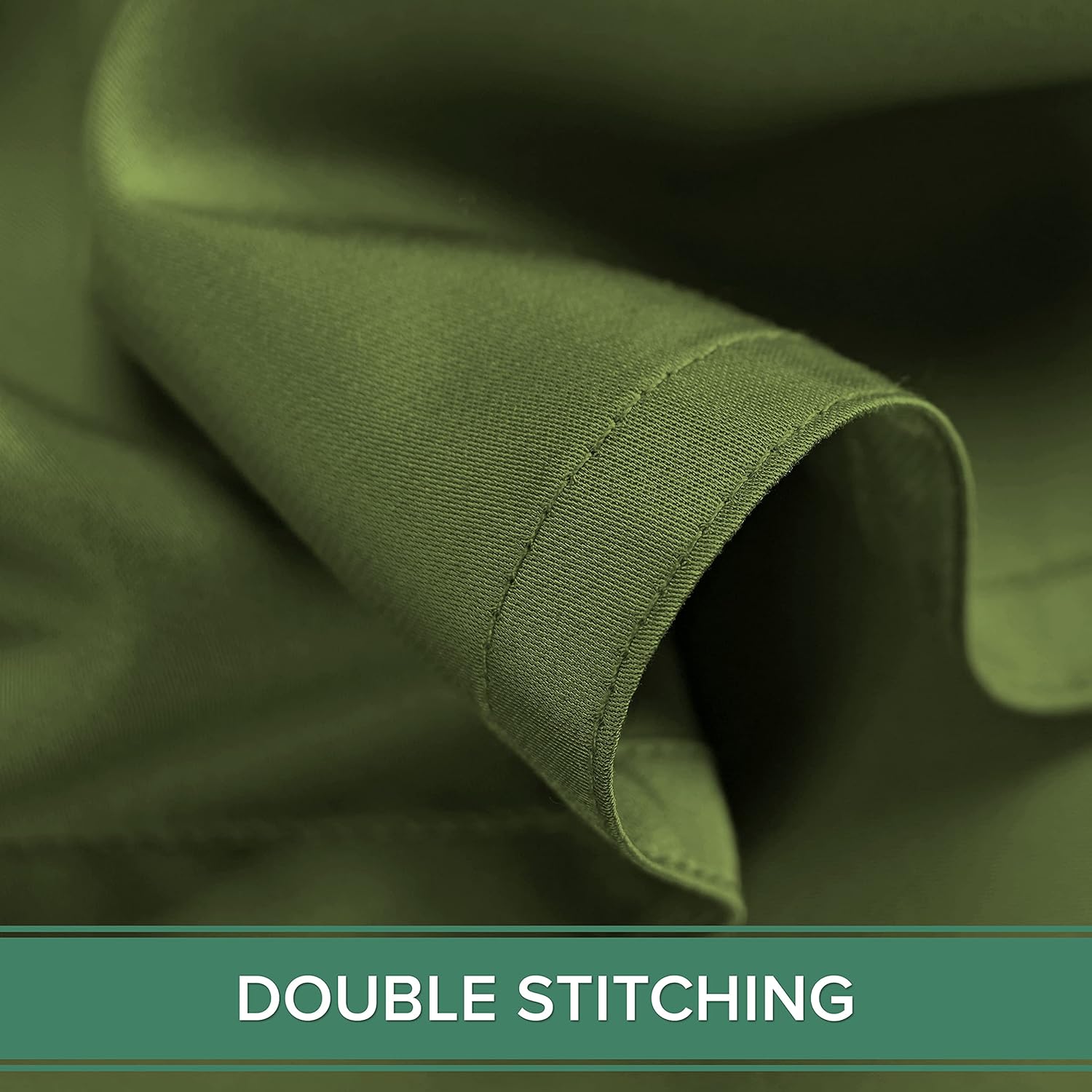 Pure Bamboo Twin Sheets - Luxuriously Soft 100% Organic Viscose Bed Sheet Set | Cooling & Durable (Twin, Pesto)