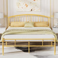 VECELO Full Size Bed Frame with Headboard and Footboard,Full Bed Metal Platform Mattress Foundation,Sturdy Steel Slat/No Box Spring Needed/Under Bed Storage/Easy Assembly