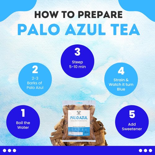 Herbalista - Premium Palo Azul Tea 4 oz (113g) | Kidney Wood Blue Stick Herbal Tea | Natural Kidney Support & Teatox | 60+ Cups | Loose Bark Resealable Bag Wildcrafted
