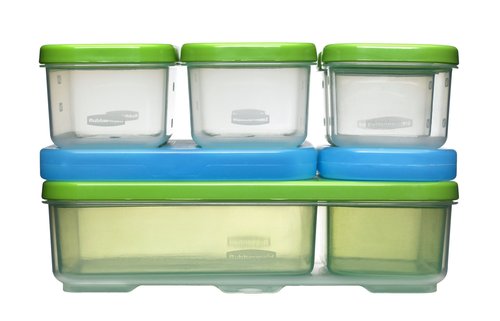 Rubbermaid LunchBlox Entrée Kit, Green