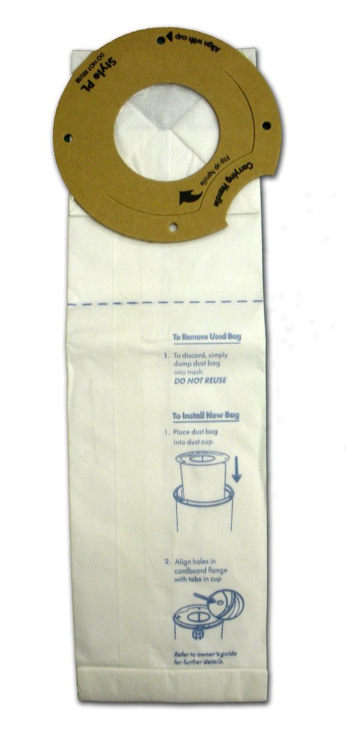 EnviroCare Replacement Micro Filtration Vacuum Cleaner Dust Bags compatible with Eureka Style PL Upright Vacuums 3 Pack
