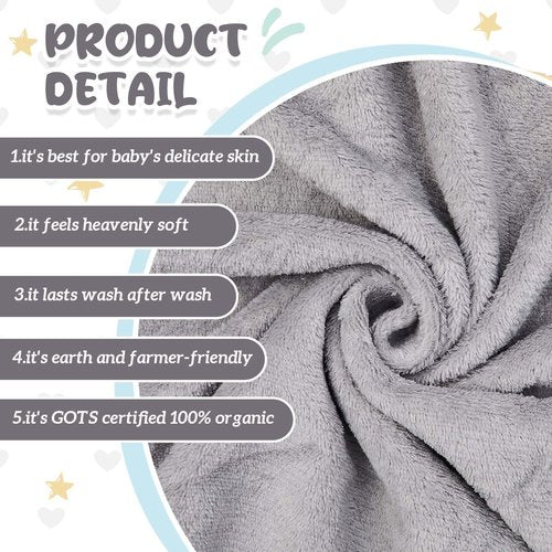 Fanfanwin 2 Pack Flannel Baby Bassinet Sheets 33 x 16 Inches Gray and White Soft Christmas Flannel Crib Sheets, Fit for Oval Bassinet Cover