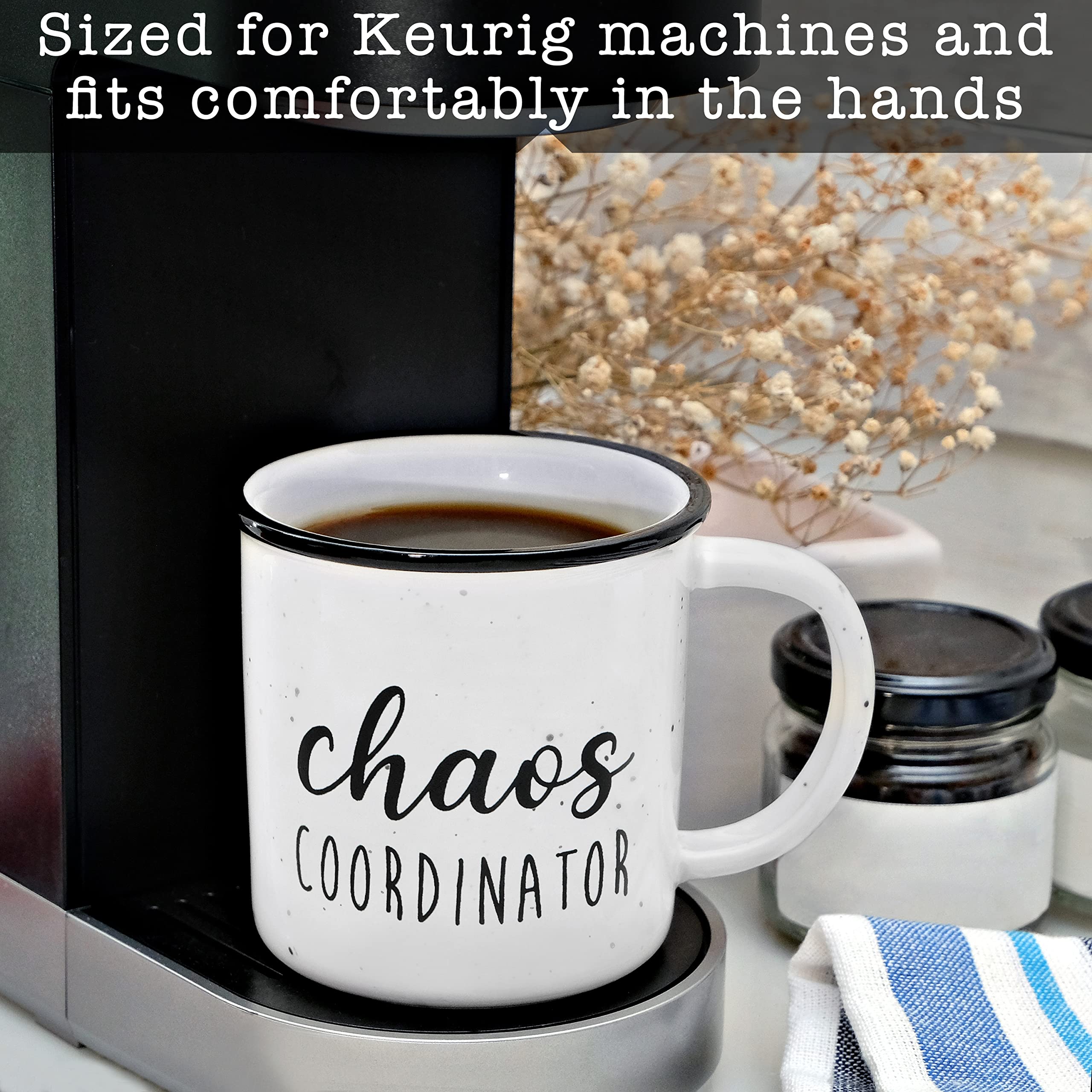 MAINEVENT Chaos Coordinator Mug 11 Ounce, Boss Mug, Best Chaos Coordinator Coffee Cup