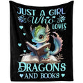 Homieblanket Dragon Blanket for Boys Girls, Cute Dragon Themed Design Printed Throw Blankets for Kids Lap, Chair Sofa, Warm Soft Cozy Blanket, 40"x 50"