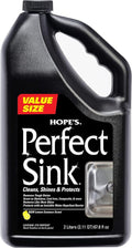 HOPE'S Perfect Sink Cleaner - Restorative Water-Repellent Formula for Stainless Steel & More | Value Size