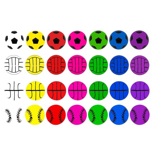 JOYIN 28 Packs Kids Valentine Day Sports Bouncy Ball with Prefilled Hearts and Valentine Cards for Kids Valentine Classroom Exchange, Kids Bouncy Balls for Class Exchange Game Prize