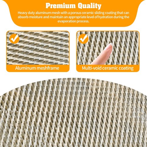 3Pack 35 Water Panel Humidifier Replacement Filter Made of Aluminum Mesh Compatible with AprilAire Whole-House Humidifier Models 300 350 360 560 560A 568 600 600A 600M 700 700A 700M 760 760A 768