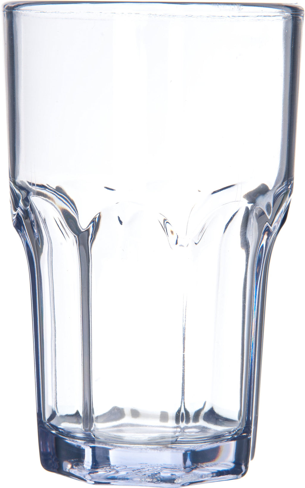 Carlisle FoodService Products Louis Clear Tumbler Tall Glass for Restaurants, Catering, Kitchens, Plastic, 10 Ounces, Clear, (Pack of 24)