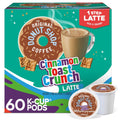 Original Donut Shop Cinnamon Toast Crunch Latte K-Cup Pods - One-Step Brewing, 60 Count (6 Packs of 10)