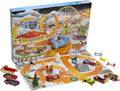 Hot Wheels | 2022 Advent Calendar Toy Cars Set - 8 1:64 Scale Vehicles & 16 Holiday Accessories