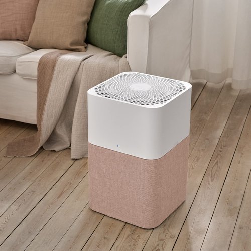 BLUEAIR Blue Pure 211+ Auto Light Pink Pre-Filter, Washable Fabric Traps Pollen, Pet Hair & Dust, Archipelago Sand