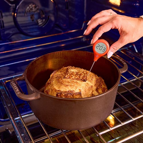 ThermoWorks ThermoPop 2 — Best Value Instant Read Thermometer - Cayenne Pepper Red