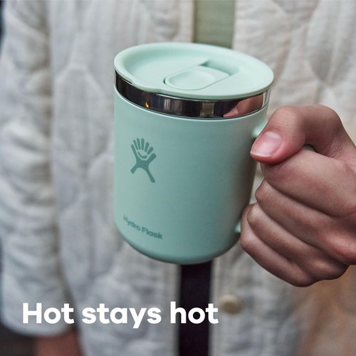 Hydro Flask Coffee Mug – Insulated Stainless Steel, Non Spill, Leak Proof Travel Mug 12 Oz Trillium Pink