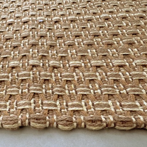 Entryway Rug,Indoor Door Mat 2x3 ft Small Area Rugs,Boho Style Braided Rug,Neutral Solid Rugs,Entrance Doormat for Front Porch,Bathroom,Kitchen,Bedroom,Tan Brown