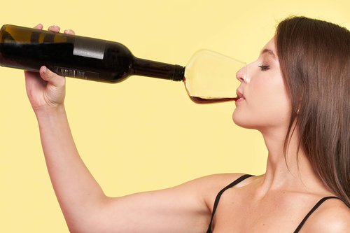 Godinger Chugmate Wine Glass Bottle Topper,The Original Goblet To Drink Straight From The Bottle, 16oz
