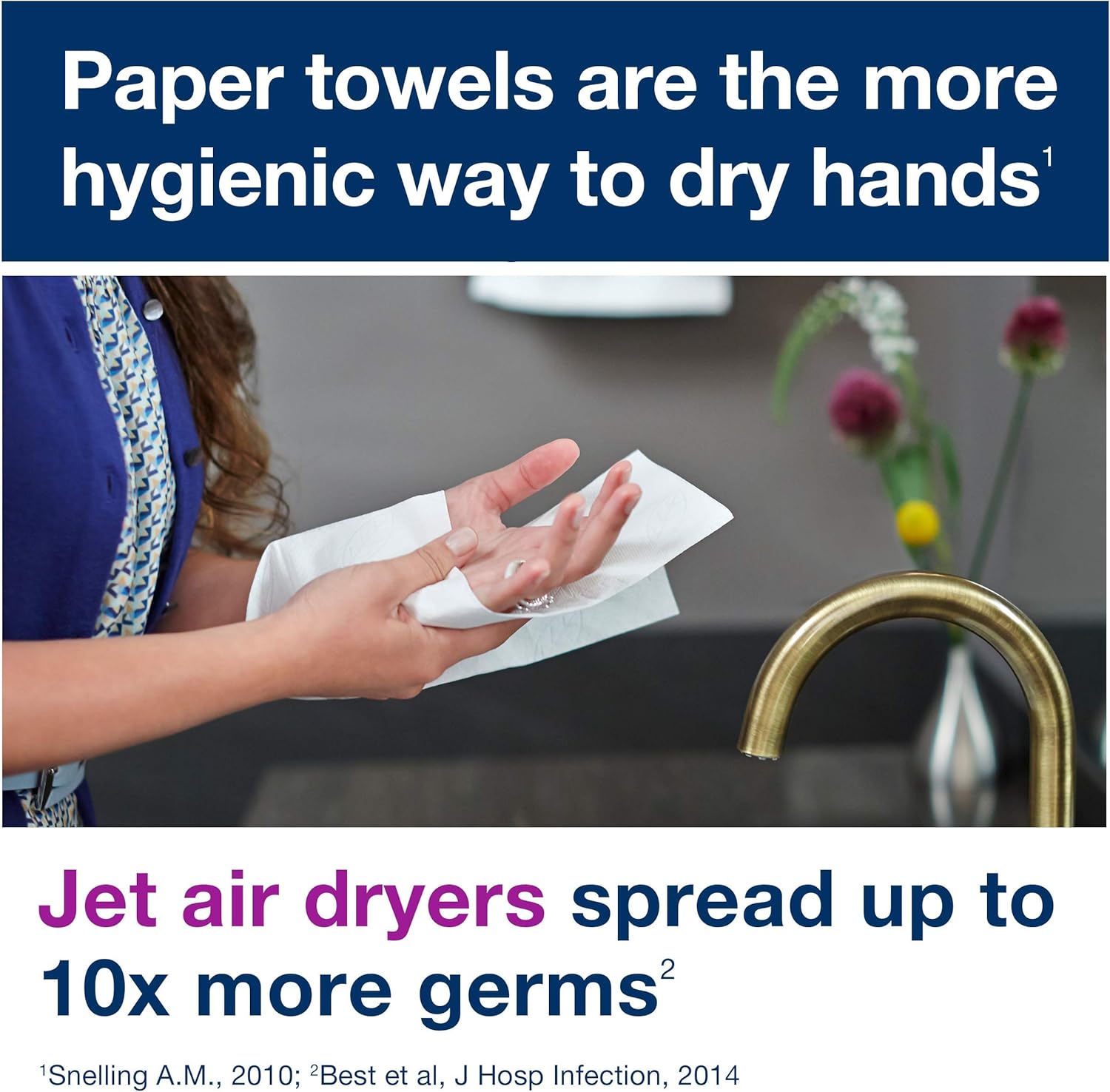 Tork Multifold Hand Towels - 100% Recycled, FSC Certified | 16 Packs of 250 Sheets Each