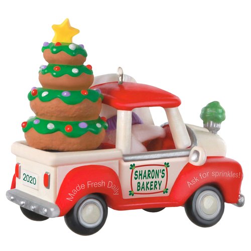 Hallmark Keepsake Christmas Ornament 2020 Year-Dated, Holiday Parade Bakery Truck (1699QXR9131)