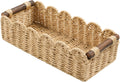 Regine Switzerland Toilet Paper Storage Basket - Stylish Wicker Organizer for Bathroom & Kitchen - Beige