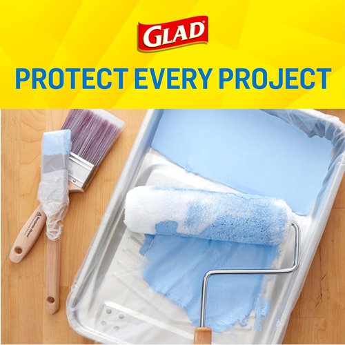 Glad Press'N Seal Food Plastic Wrap - 70 Square Feet of Versatile, Leak-Proof Protection
