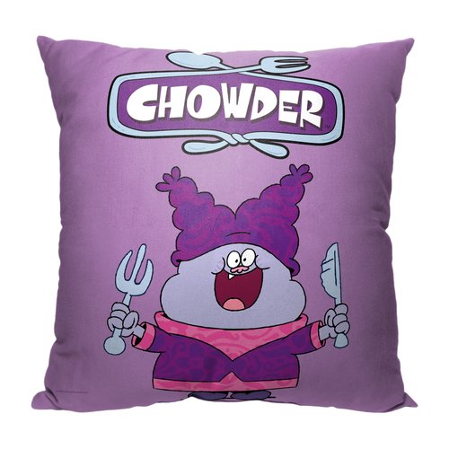 Northwest Cartoon Network's Chowder Pillow, 18" x 18", Chowder