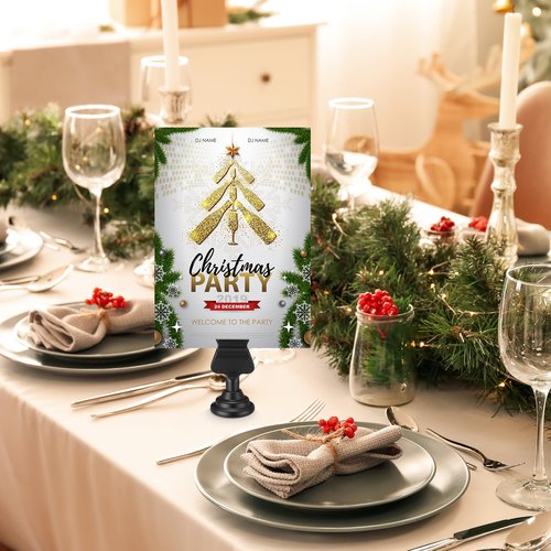 Kathfly 24 Pcs Wedding Table Number Holders 1.7 Inch Metal Black Mini Place Card Holders Bulk Harp-clip Table Sign Stands Card Holder Display Picture Memo Notes Menu for Restaurants Birthday Decor