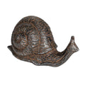 Creative Co-Op Cast Metal Snail Accent Décor, Rust