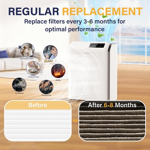1 Pack Replacement Filter for MATONC Ganymede
