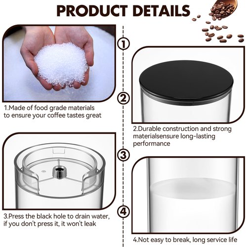 Feekoon 60 OZ Water Tank Reservoir Compatible with Groupe SEB Nespresso by Krups Vertuo Plus Deluxe XN900840 Coffee Machine/Krups Groupe SEB Nespresso Vertuo Plus XN900T40 Pod Coffee Machine