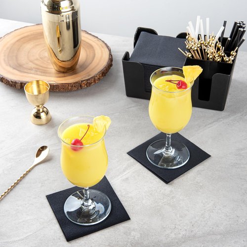 Restaurantware-Bev Tek 13 Ounce Pina Colada Glasses, 6 Heavy-Duty Poco Grande Glasses - Dishwashable, Shatterproof, Clear Polycarbonate Beverage Glasses, For All Kinds Of Beverages