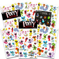 Poppy Play Time Sticker Pack for Kids - Poppy Play Time Party Favors Bundle with 8 Poppy Play Time Sticker Sheets | Poppy Play Time Party Supplies Set