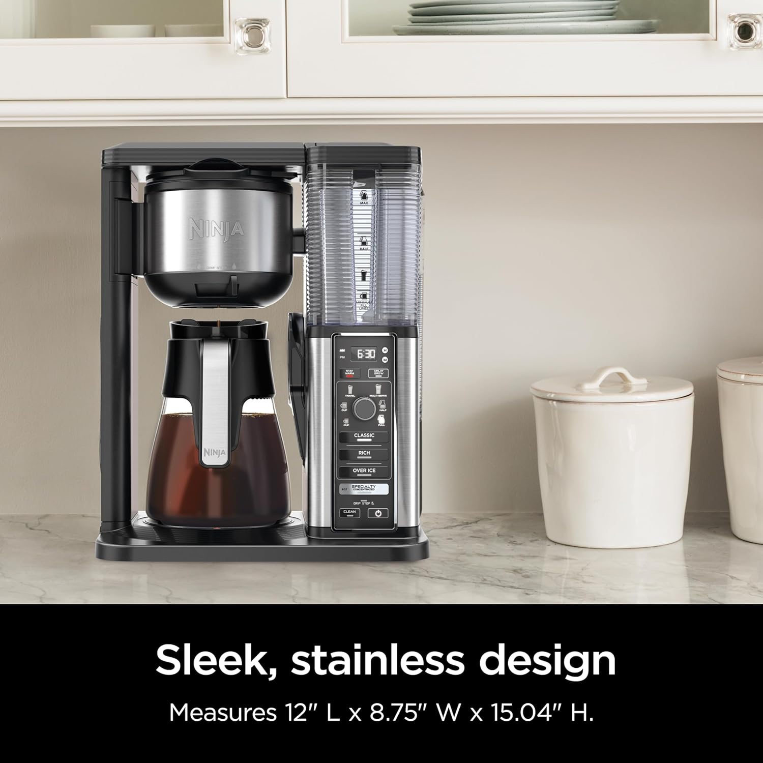 Ninja Specialty Coffee Maker - Hot & Iced Coffee with 6 Brew Styles | 10-Cup Carafe, Black