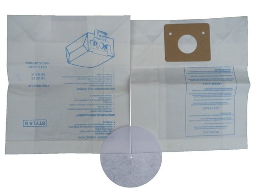 EnviroCare Replacement Vacuum Cleaner Dust Bags Designed to Fit Eureka Canisters Style B&S 3 Bags