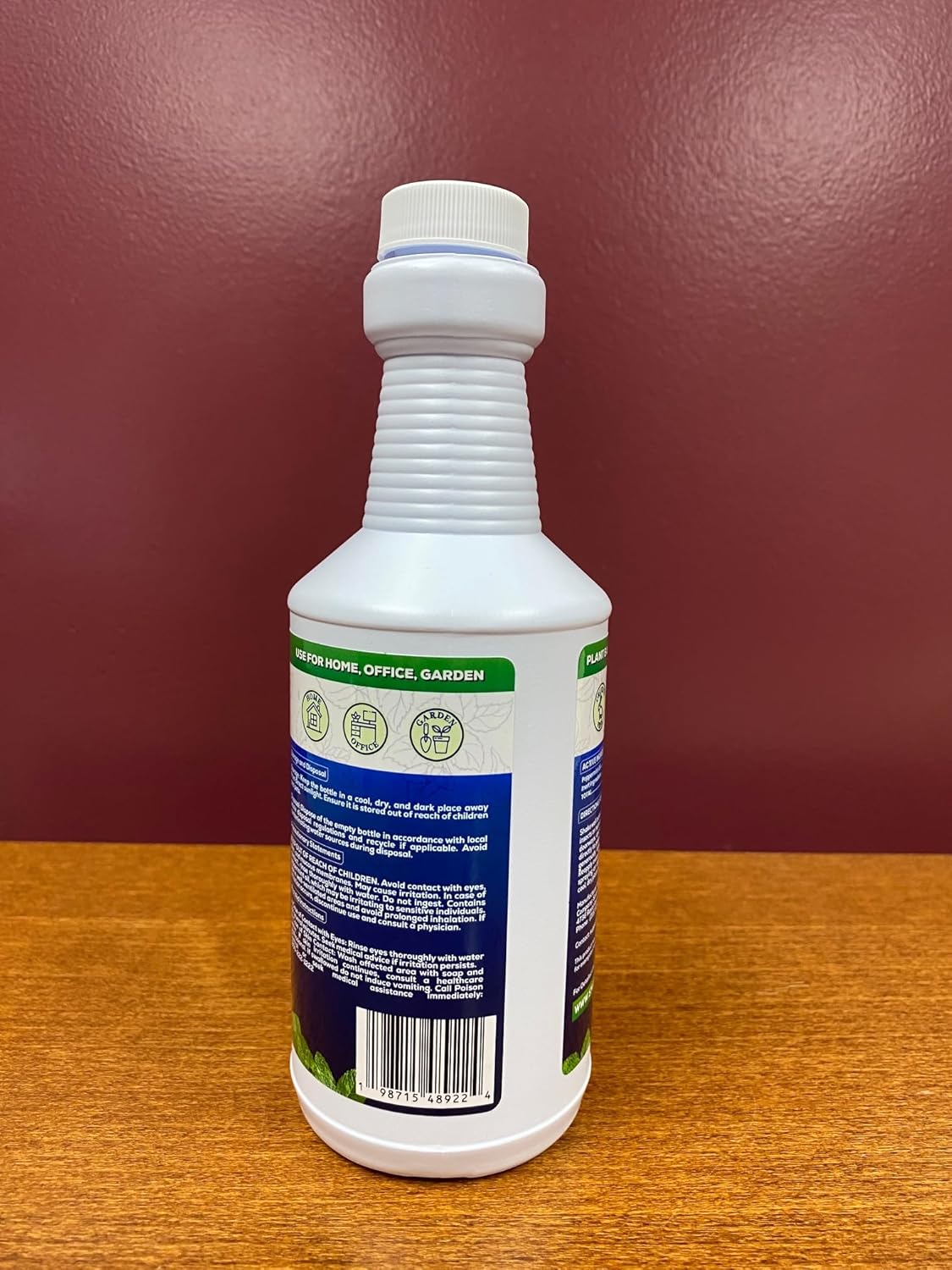 Smart Grower Peppermint Oil Insect & Pest Control Spray - Maximum Strength 16 FL OZ | Repels Mice, Spiders, Ants