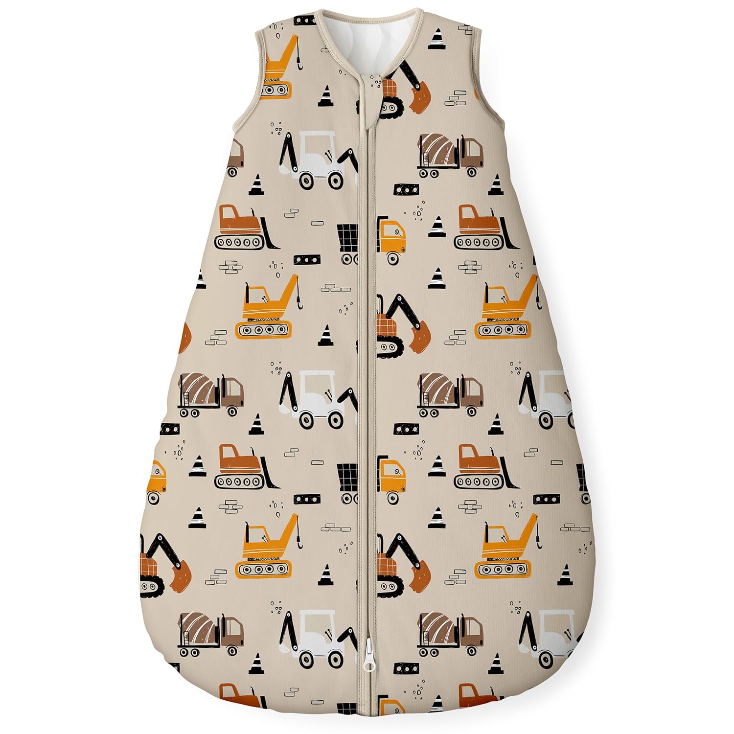 Yoofoss Baby Sleep Sack | 1.5 Tog Wearable Blanket for 6-12 Months | Soft Organic Cotton, 2-Way Zipper