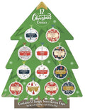 Christmas Cocoa Gift - 12 Single Serve Hot Chocolate Pods for Keurig K-Cup | Holiday Gift Box Set