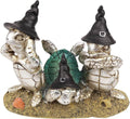 Needzo Turtle Figurine - Hear See Speak No Evil Halloween Decoration | 4.5 x 4 Inches