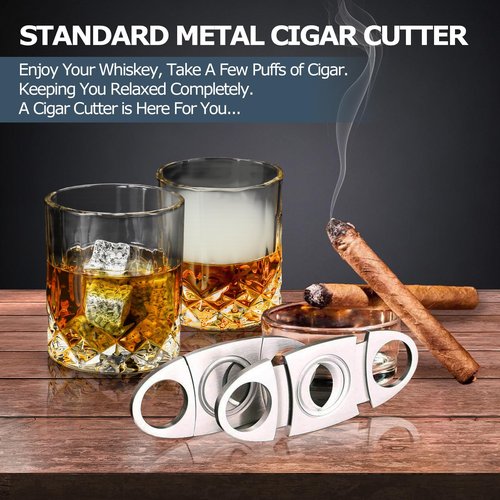 HMYBAR®26pcs Whiskey Smoker Kit with Torch | Cocktail Smoker Infuser Kit | Old Fashioned Drink Smoker Kit | Bourbon Whiskey Gift.Great Gift for Dad, Husband. Bamb Stand Natural Color. (No Butane)