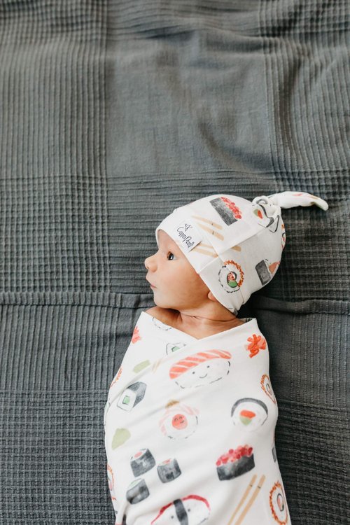 Copper Pearl Large Premium Knit Baby Swaddle Receiving Blanket Baja