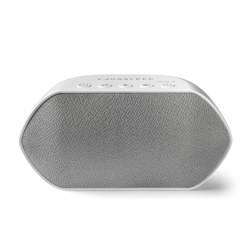 Yogasleep Soundcenter Portable White Noise Machine, 6 Soothing Sounds, 25 Volume Settings, Includes Timer, Sleep Therapy for Adults & Kids, Noise Cancelling for Office Privacy & Meditation