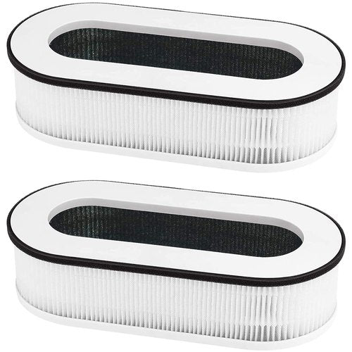 Fette Filter - RP-AP068 Replacement Filter, Compatible with RENPHO Air Purifier RP-AP068 RP-AP068W RP-AP068B RP-AP068-F2 Filter, 3-in-1 H13 Grade True HEPA Filters - Pack of 2