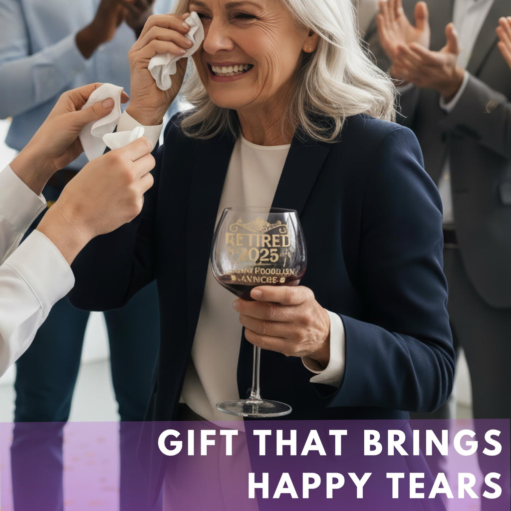 Retirement Gifts for Women 2025 - Cool Retirement Gifts, Retired 2025 Not My Problem Anymore Wine Glass 16 Oz, Happy Retirements Party Decoration, Retired Gift Idea For Coworkers Woman Colleague Boss