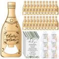 Suclain 50 Sets Wedding Favors for Guests Bulk Wedding Souvenirs Include Cheers to Love Bottle Openers Thank You Cards and Organza Bags Bridal Shower Gifts Decorations