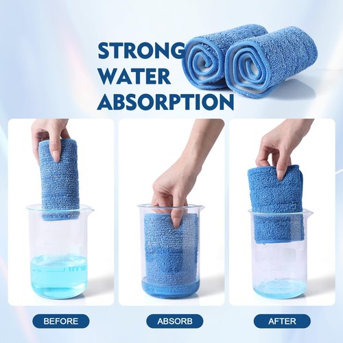 MABUBU 3 Pack Microfiber Mop Pads, Mop Replacement Pads Refills Floor Spray Mop Pads Wet Moping Pads Refill Reusable Pads Suitable for All Spray Mops Cleaning