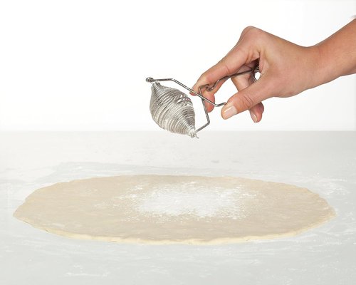 Mrs. Anderson’s Baking Flour Dusting Wand - 18/8 Stainless Steel Mesh, 5 Oz Capacity