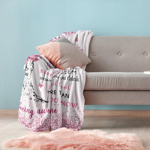 Vuinezo 15 Year Old Girl Gifts Blanket 50"X60", 15th Birthday Decorations for Girls, Quinceanera Gift, 15th Birthday Gifts for Teen Girls, Bday Gift for 15 Year Old Girl, Sweet 15 Bday Decorations