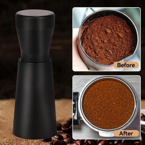 Apexstone Coffee Stirrer Tool, Coffee Stirring Tamper WDT Distribution Tool, Needle Distribution Tool Espresso, WDT Tool Espresso with Stand Black, WDT Tool Espresso Needle